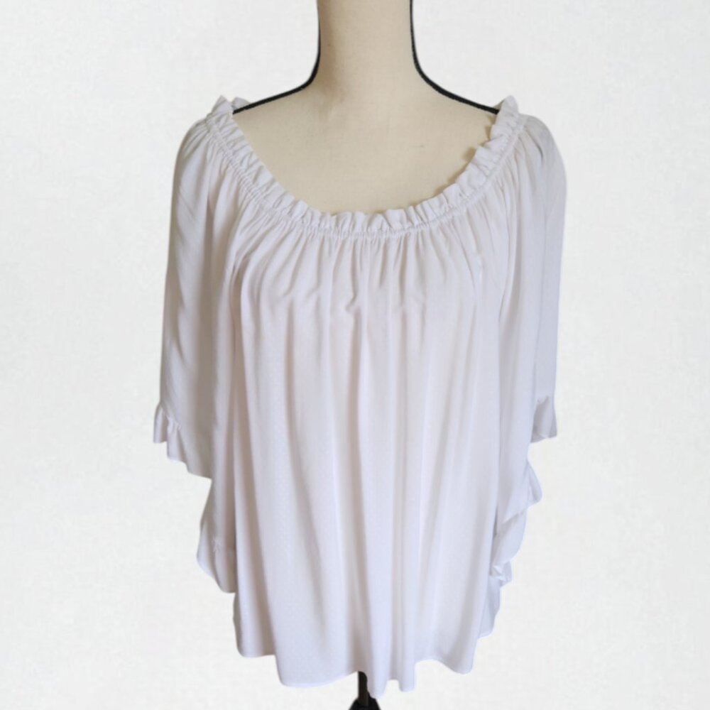 H&M Off-Shoulder Ruffle Blouse - Picture 2 of 7
